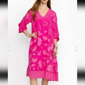Johnny Was XL Natha Lily Dress (slip)